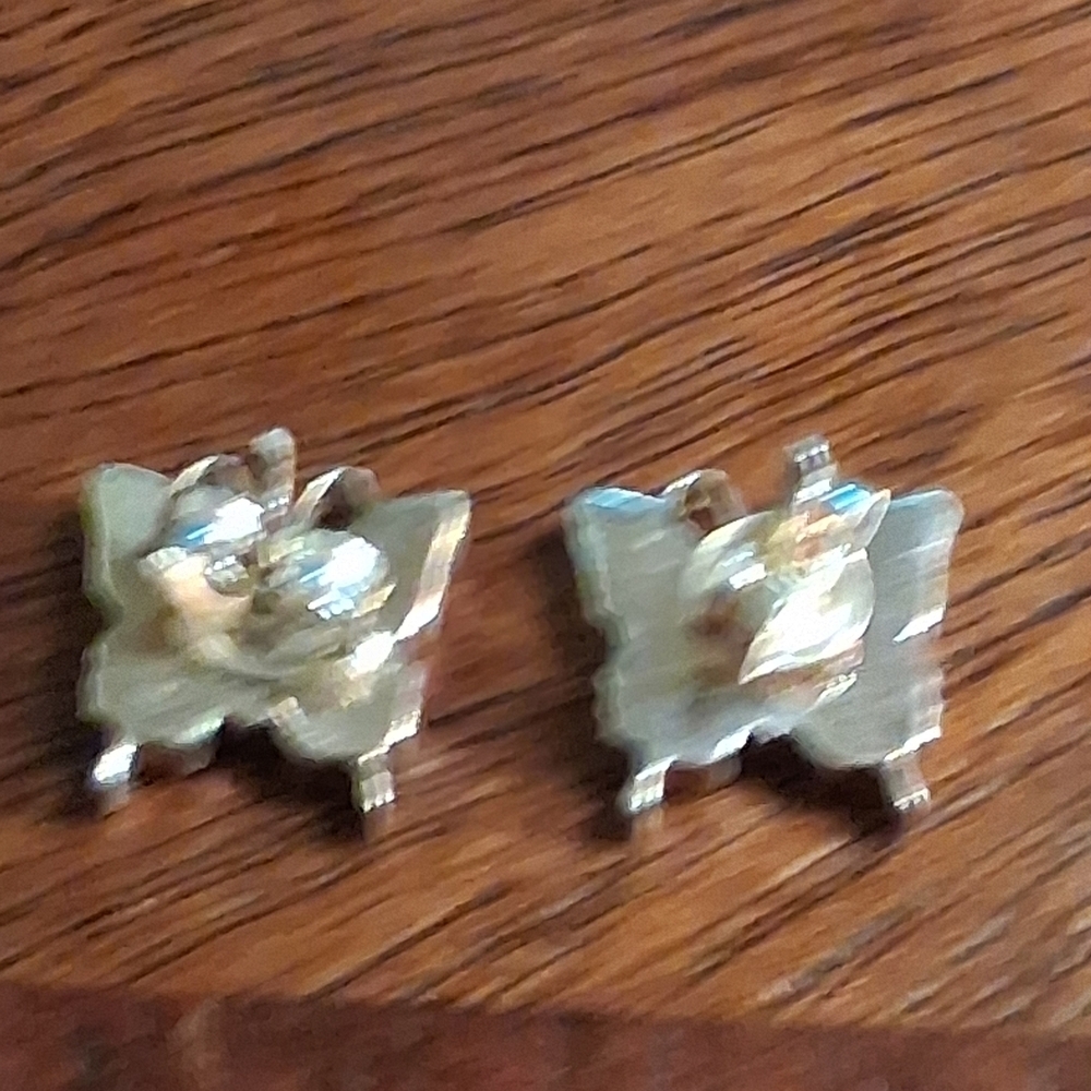 Gucci Silver Butterfly Earrings - Picture 4 of 7